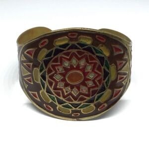 Brass cuff